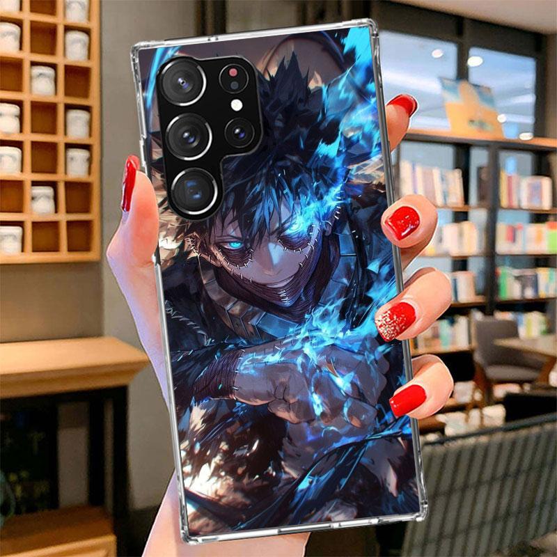 

Dabi MHA My Hero A-Academy Phone Case For Samsung Galaxy S26 S25 Edge S24 Ultra S23 S22 Plus S21 S20 FE Soft Fundas Shell Galaxy Samsung S24 Plus