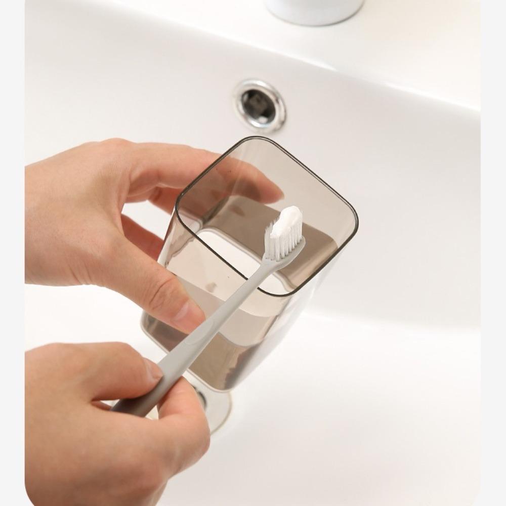 With Cup Toothbrush Holder Cute Toothpaste Organizer Cartridge Hiking Camping Supplies