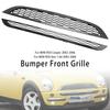 2PCS Honeycomb Mesh Front Grille Grill Fit Mini Cooper R50 R52 R53 2002-2006