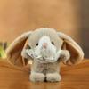 Plush Bunny Keychain With Scarf For Couples And Giftgiving