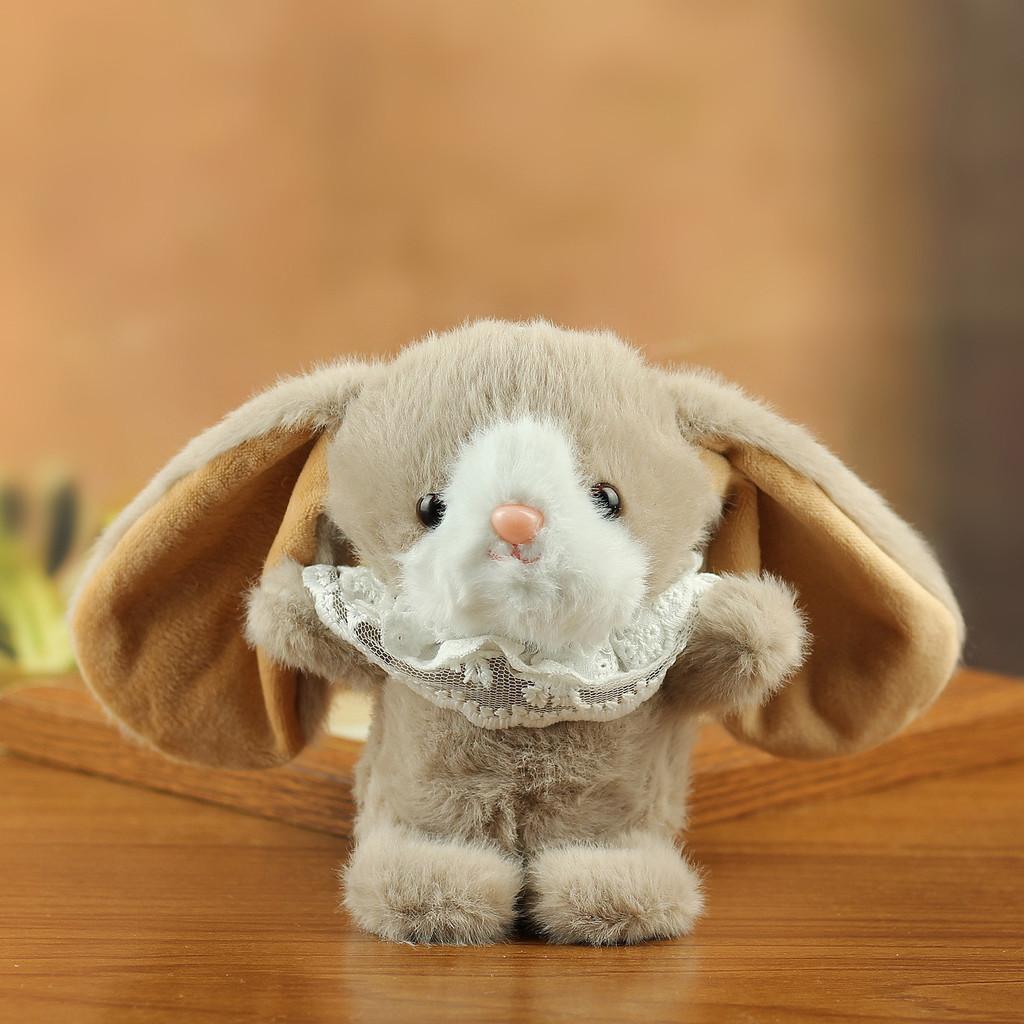 

Plush Bunny Keychain With Scarf For Couples And Giftgiving