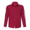 Fashion Men's Autumn Winter Casual Packwork Button Long Sleeve Shirt Blouse Top