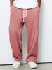 European and American men's spring and autumn tide brand drape straight sweatpants wide-leg sports casual trousers