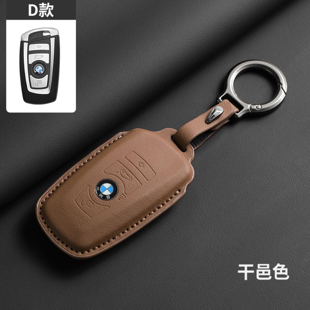 Leder für BMW Schlüsselhülle für 3 5 7 Serie Schlüsselabdeckung Schale Schutzhülle für 525 4 Serie Trendiges Unisex-Accessoire