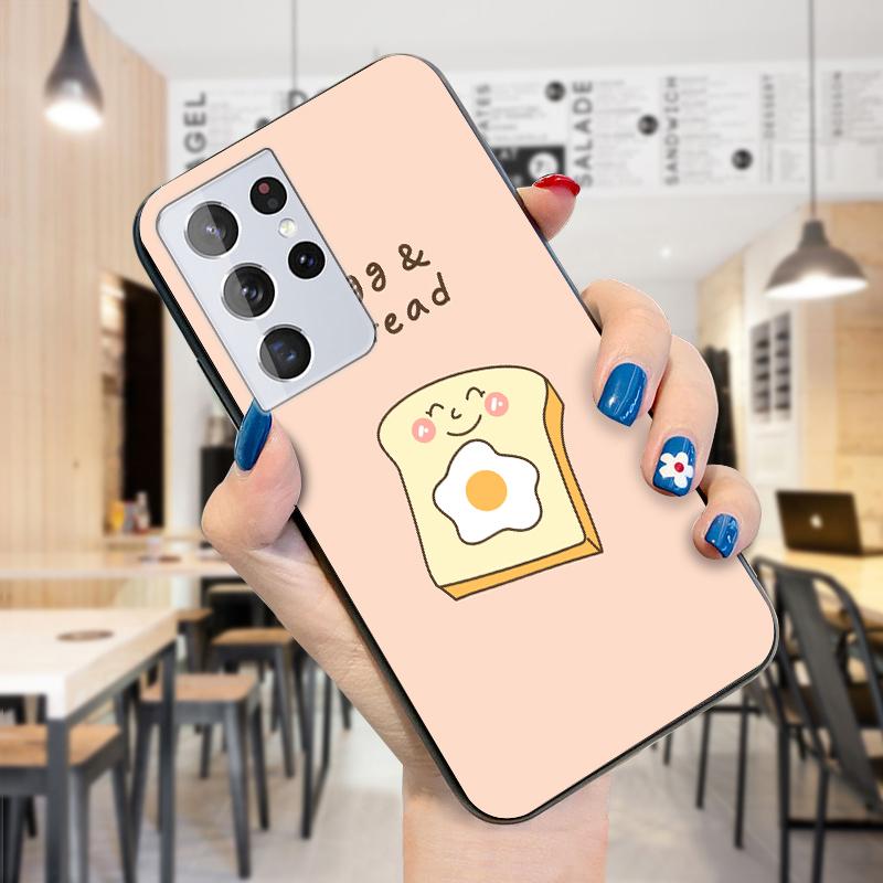 

Чехол для телефона с милым корги, бутылкой йогурта, шоколадом и халой Redmi Note 13 Pro 4G