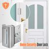 Door Reinforcement Lock Heavy Duty Home Security Door Lock AntiTheft Door Latches Bolt Door Accessories Easy To Use