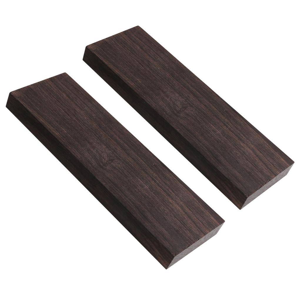 2/4pcs Black Ebony Block Lumber Guitar Wood Material Timber Handle Plate for Music Instruments DIY Blank Crafts Tools