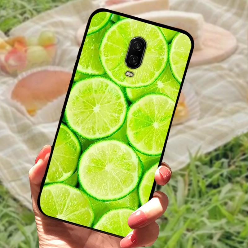 For Oneplus 6T Case Silicone Soft TPU Phone Cover For One Plus 6 6T Case Bumper For Oneplus 6 6 T Capa Mabrle Fashion Coques