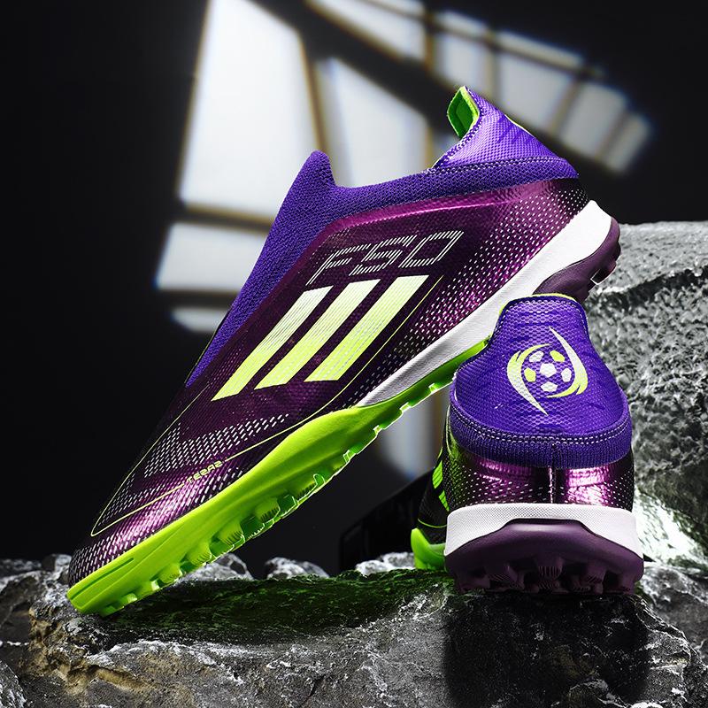 X Series F50 + Broken T Nails with Shoelaces Men's Youth Professional Boots New Football Shoes Fujian Foreign Trade