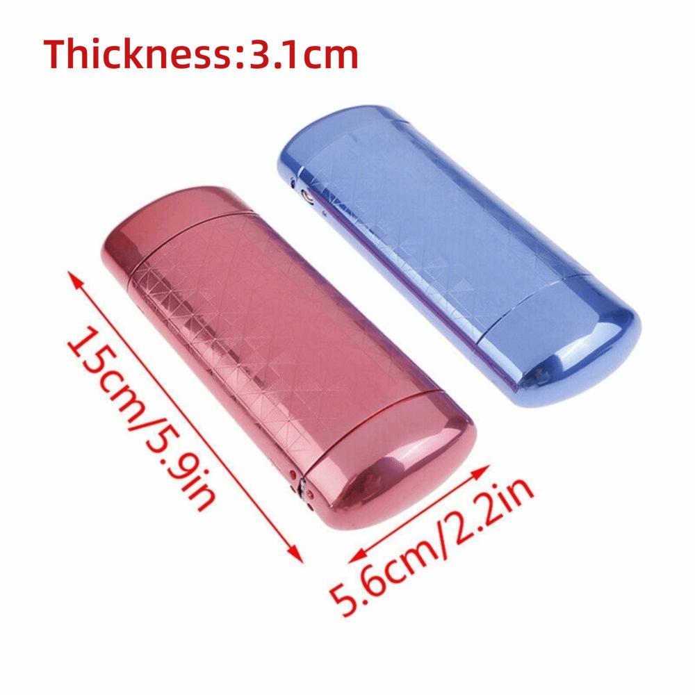 Superior Aluminum Eyeglasses Case Capsule Flip Glasses Holder Vintage Glasses Box