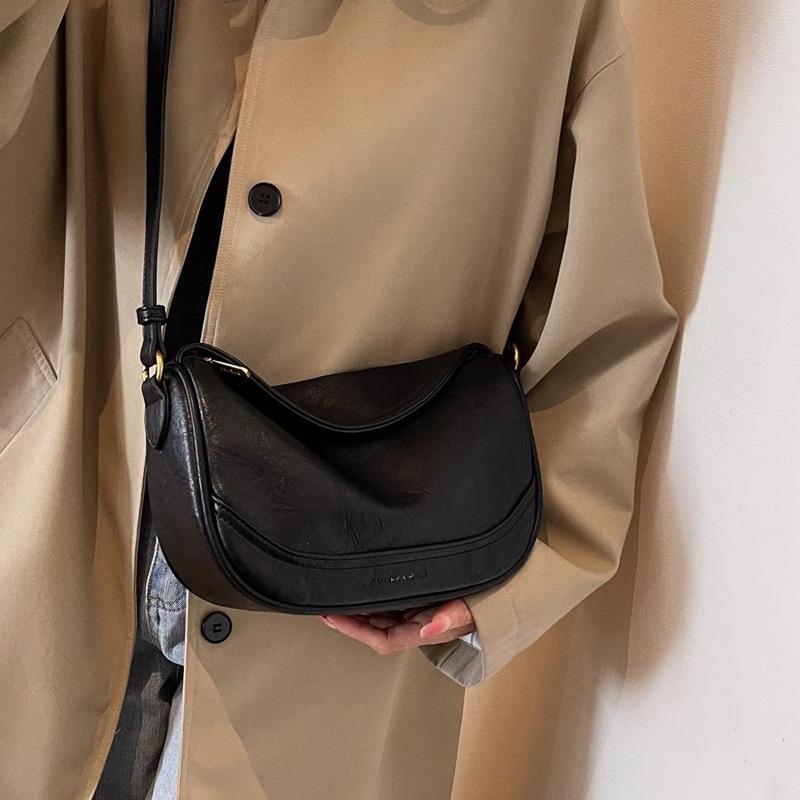Tasche Damen Umhängetasche neu Herbst und Winter Großraum Nischendesign High-End Damen Schulter Knödeltasche