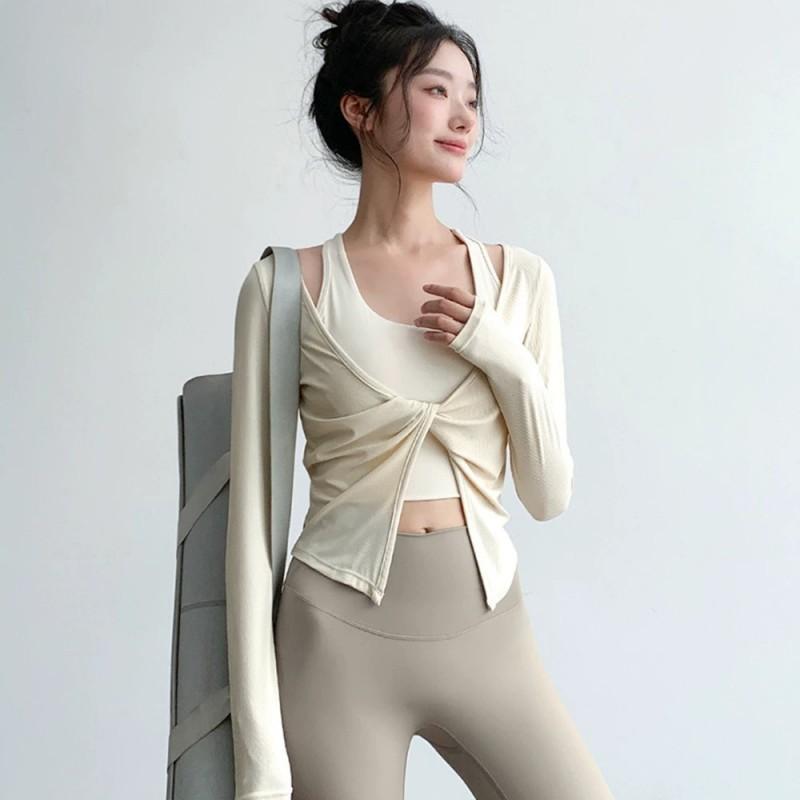 Womens Yoga Set 2 Piece Sports Bra High Waist Leggings Soft Stretch Gym Outfit Beginners