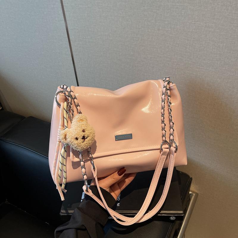 Leisure Work Commuter Bag Women's Large-capacity New Versatile Chain Shoulder Bag Fashion Tote Bag