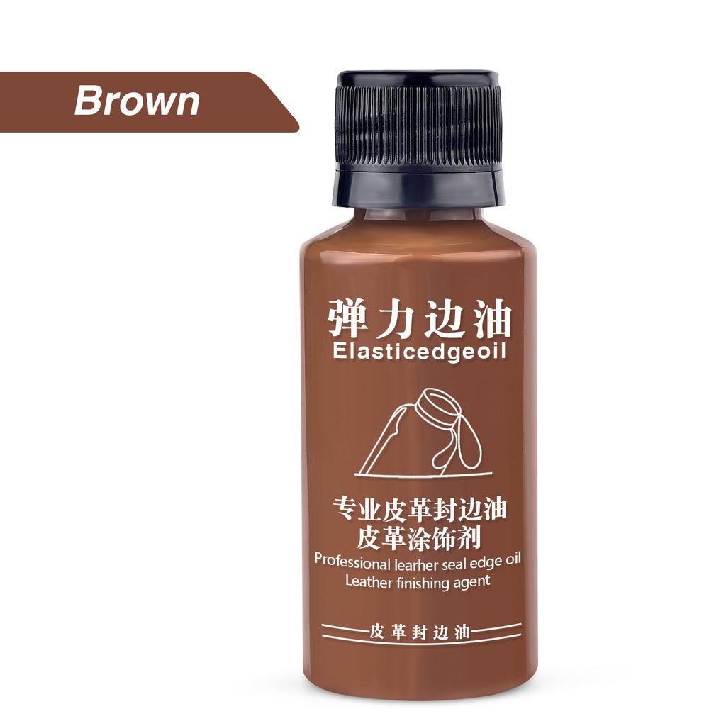 30ml Stretch Matte Leather Edge Paint Oil Dye Color Coats Leather Edges Repair Wrap Edge Liquid DIY Leather Shoe Edges Pigment