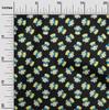 oneOone Cotton Flex Black Fabric Doctor Nurse Print Sewing Fabric By The Yard Printed Diy Clothing Sewing Supplies 40 Inch
