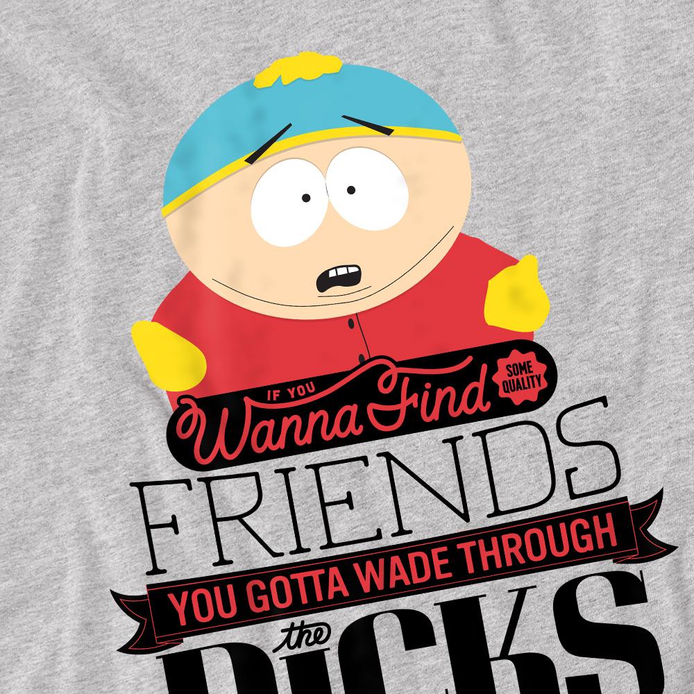 South Park Mens Wade Through Dicks T-Shirt