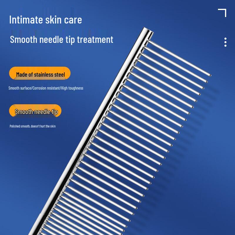 Large Stainless Steel Pet Grooming Comb
