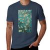 Almond Tree In Bossom TShirt Large Size Soft Cotton TShirt