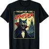 Night Of The Vampurr - Spooky Cat Vampire Halloween Ghoul T-Shirt