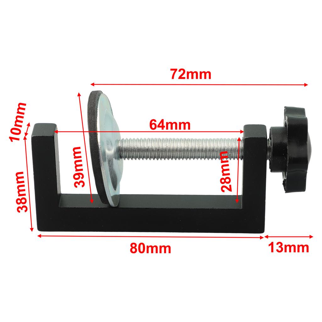 10-57mm Reversed Woodworking Clamp C-Clamp For Wood Plastic Cutting Drilling G-type Clamp Woodworking Fixture Clamping Device
