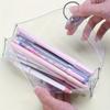 Transparent Pencil Case Makeup Cosmetics Storage Bag Pencil Bag Cute Stationery Holder School Office Supplies