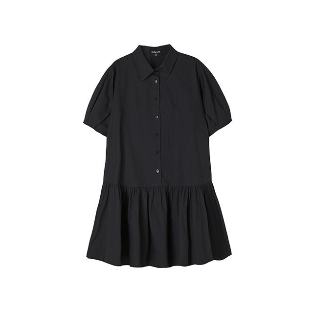 Rap Short-Sleeve Shirt Mini Dress As2Wos65