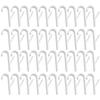 1/40PCS Bathroom Hanger Clips Heated Towel Radiator Rail Hook Holder Multi-Purpose Drying Rack Hook Towel Clothes Storage Racks