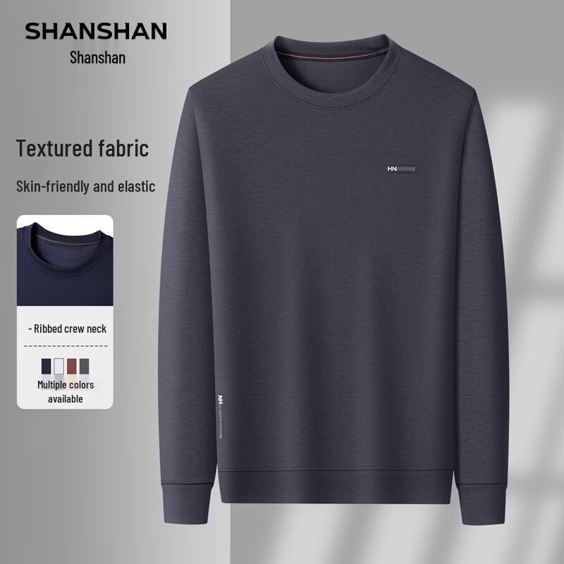 

SHANSHAN Men s Classic Long-Sleeve T-Shirt 2XL