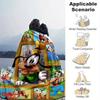 1pc. Disney Goofy Multi-Picture Frame Throw Blanket, Home Office Outdoor Gift for Kids and Adults (80x60 inches)
