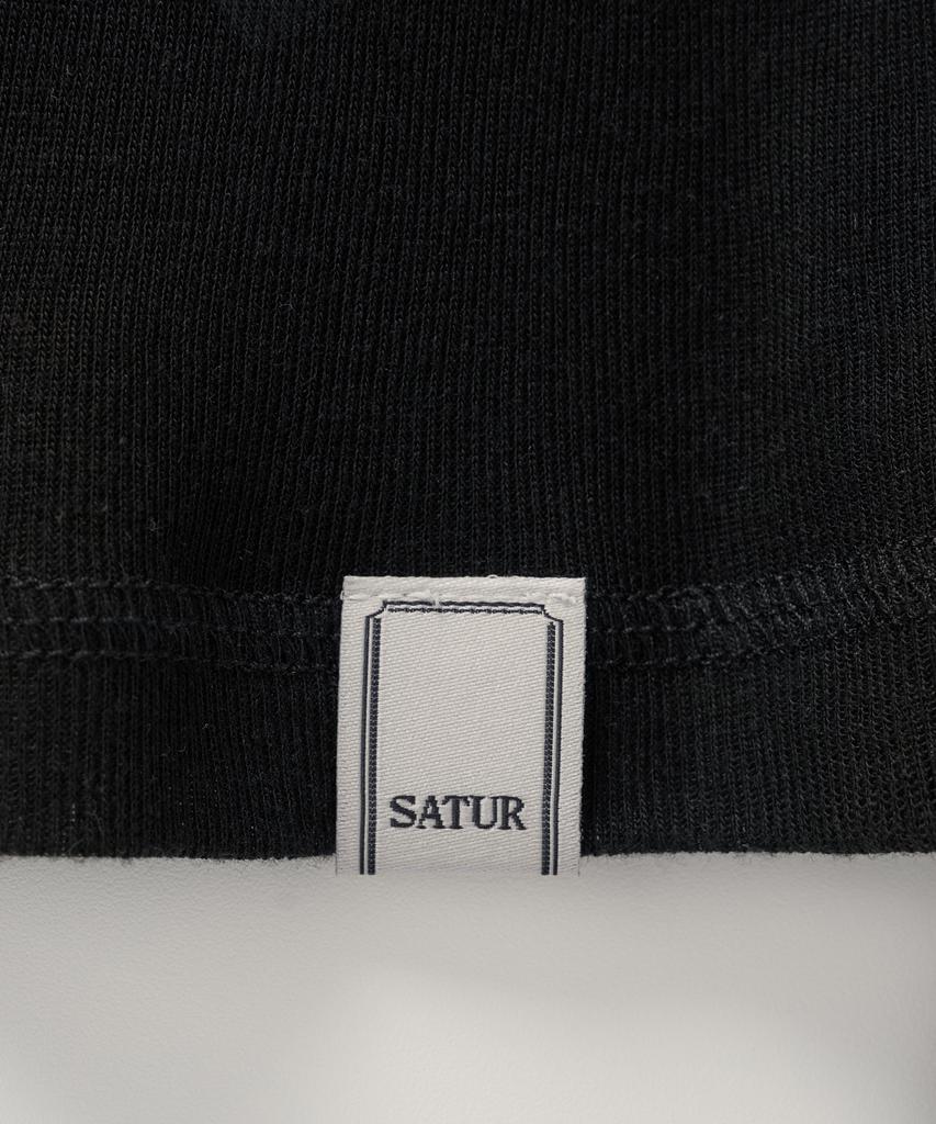 Seteo (W) Slim Fit Layered Long Sleeve Black