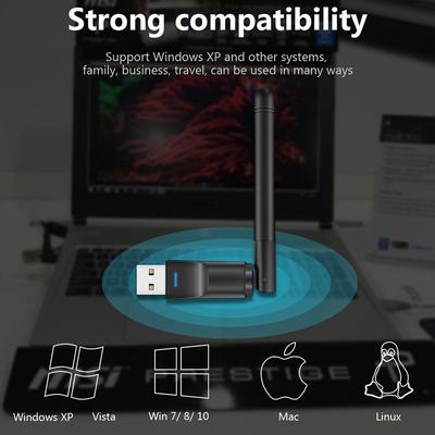 Mt7601 Mini USB Wifi Adapter 150Mbps Bezprzewodowa Karta Sieciowa Rtl8188 Karta Sieciowa Odbiornik Wi-Fi Do Komputera Stacjonarnego Laptopa 2.4Ghz