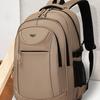 Schoolbag New backpack Men's schoolbag College student travel backpack Large capacity backpack Business leisure computer bag