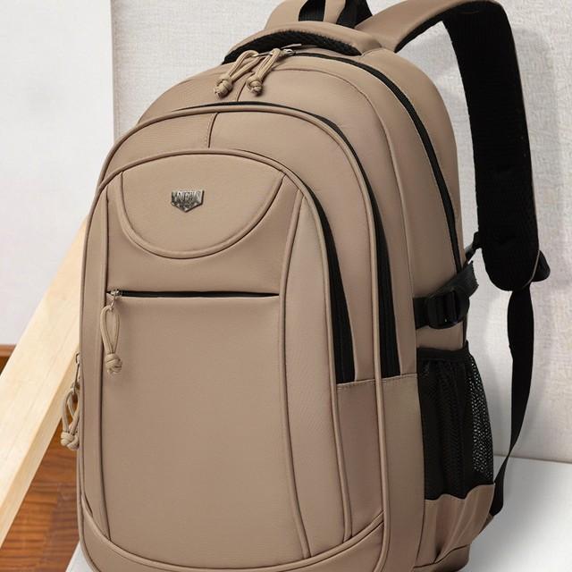 Schoolbag New backpack Men's schoolbag College student travel backpack Large capacity backpack Business leisure computer bag