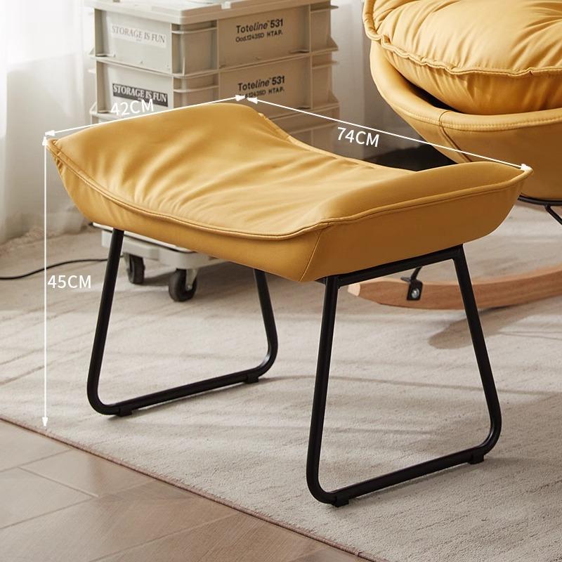 Foldable Multi-Color Footstool, Modern Entryway & Office Ottoman for Shoe Changing &Nap Support, Compact Space-Saving Home Decor