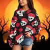 Kids' Casual Halloween Print Hoodie Sweatshirt for Boys and Girls