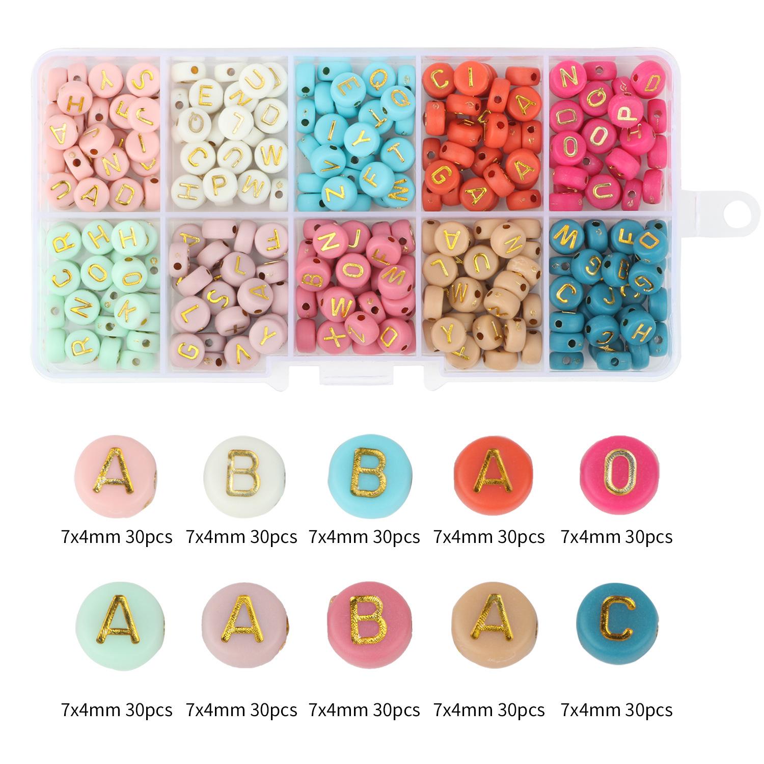 

Набор полимерной глины и керамических бусин для изготовления мультяшных браслетов с животными и сглазом