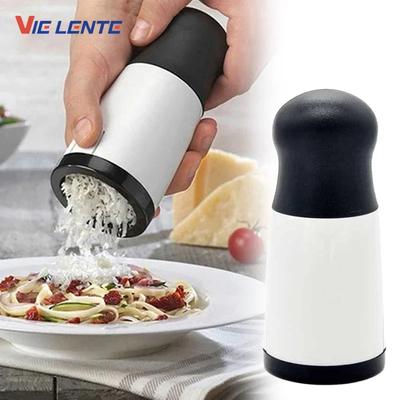 Multifunktionaler Käsehobel Slicer 2 Klingen ABS Edelstahl Einfache Verwendung Küchenhilfe für Schokolade Butter Lebensmittel