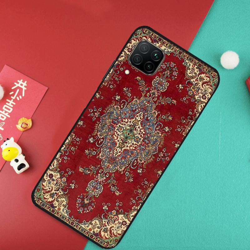

Персидский ковер Цветочный узор Для Huawei Nova Y73 Y70 Y72 Y60 Y90 Y61 Y91 8i 7i 11i 12i 12s 9 10 SE P20 P30 P40 Lite Чехол Huawei P60 Pro
