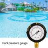 Bærbar 0-60 Psi Bassengfilter Manometer IP67 Vanntett Mye Brukt Svømmevannpumpe Vanntrykksmåler