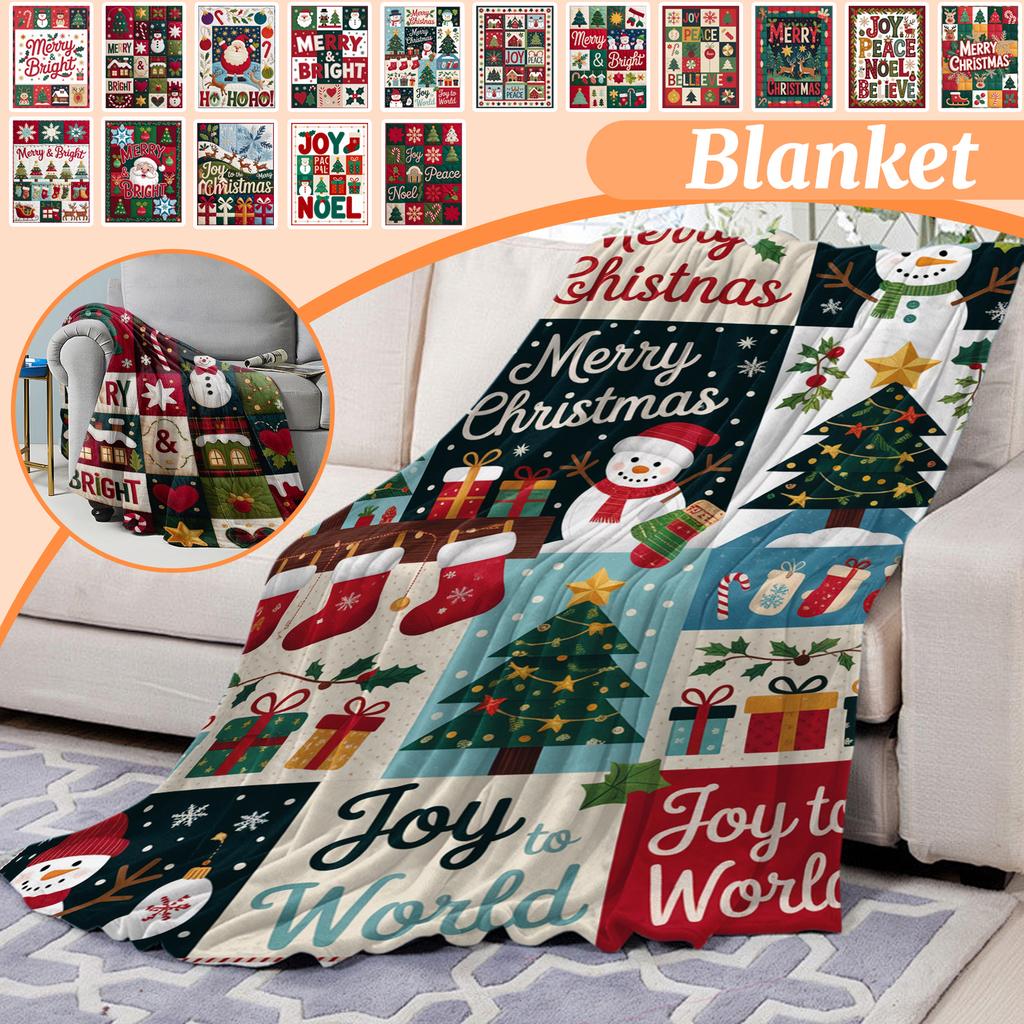 Halloween Print Pumpkin Castle Blanket Flannel Blanket Throw Blanket