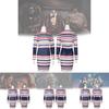 Beetlejuice Cosplay Costume Astrid Striped Dress For Halloween Role Play