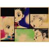 Retro Kraft Paper Wall Poster: Hunter X Hunter Japanese Anime Art for Bar & Cafe Decor