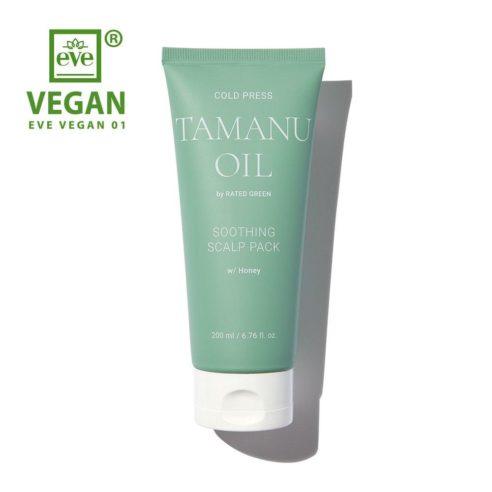 

Rated Green Cold Pressed Tamanu Oil Soothing Scalp Pack 200ml