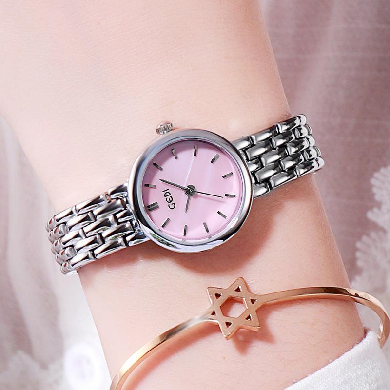 Ultra-Thin Waterproof Quartz Women'S Watch High Value Small Dial Student Versatile Women'S Watch