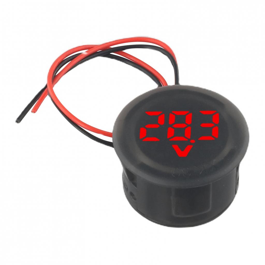 LED Voltmeter LED Voltmeter Mini Size Small Size 100K Ohms
