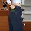 Men's Loose Straight Casual Knit Sweatpants