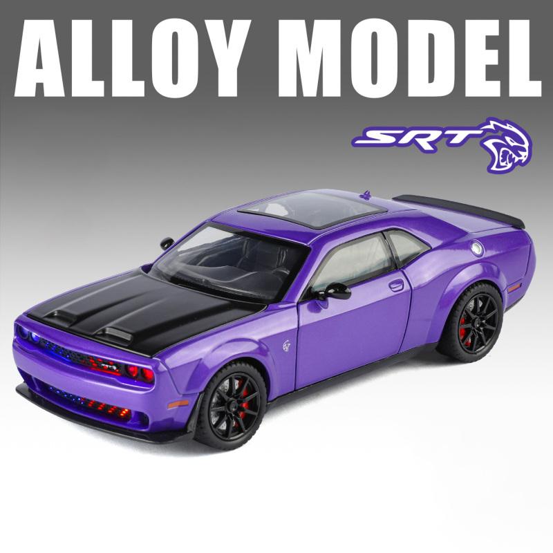 CVT3 1:24 Dodge Charger 1970 Hellcat Viper Supercar Alloy Metal Diecast Model Car Home Decoration Desktop Display Ornaments Bitrhday