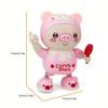 Electric Piggy with Music Light Move Sing Dance Twist Pets Pig Baby Toys Walking Cute Smart Early Educational Doll for Children
