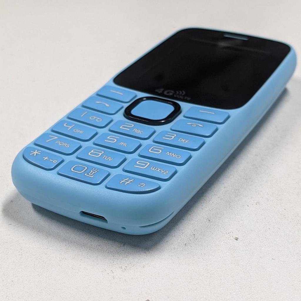 New H11 4G Button Phone LTE Cheap Feature Mobile Phone Big Keyboard Bar Cellphone Small Celluar Phone for Elderly