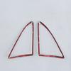 For Land rover Discovery 4 LR4 2009-2016 Car-Styling ABS Chrome Audio Speaker Frame Trim Auto Accessories 2pcs